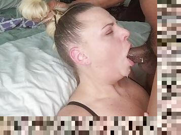 Onlyfans@Leylaskyy Pt.2 Have you ever seen a big black dick grow in a white submissive slut mouth?