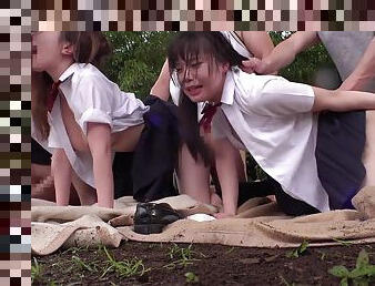 Igarashi Seiran, Suzune Kyoka And Nanami Noa In Aoz-315z Busty Girls Tailing Abduction Aimed At Raw 9-hole Anal Group Outdoor Rape