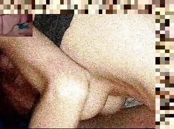 perfect tits girlfriend giving hardcore head to his boyfriend and then fucking in the pussy
