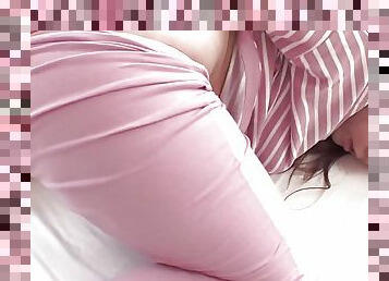 asiatisk, doggy-style, fru, mogen, avsugning, milf, mamma, japansk, avrunkning, massage