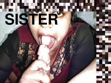 My Friend Stepsister Nice Sucking And Deepthrot In Mouth In Hindi