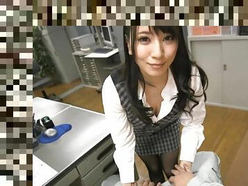 Sonoda Mion adores having hard fuck with her horny boss in the office