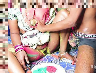 Holi Me Faat Gyi Bhabhi Ki Burr, Holi Special - Your Riya - Devar Bhabhi