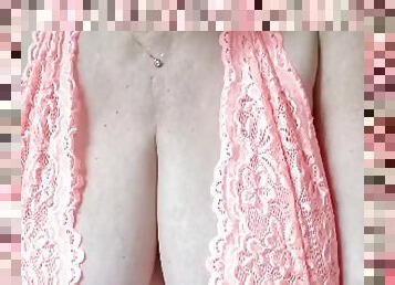 Vends-ta-culotte - Beautiful MILF with huge tits masturbating her asshole