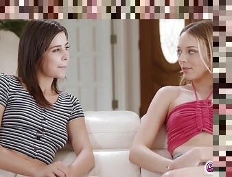Kylie Rocket And Lily Larimar In Lesbians And Excitedly Fucked