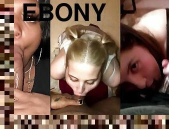 Ebony VS White Slut VS Obese Amateur Sex