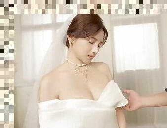 ModelMedia Asia - Slutty bride who had an affair in her wedding dress