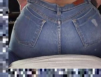 PERSONALIZADO: FARTS en jeans en la cara de tu novia mientras te la chupo!