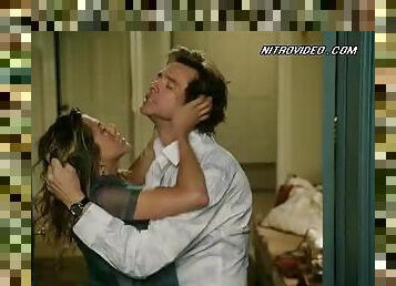 Bruce Almighty Gives Jennifer Aniston a Hot Orgasm with His Mind