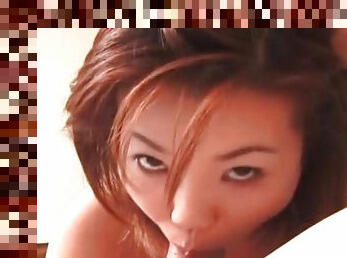 Young Japanese cocksucker likes to fuck too