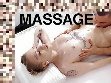 Oil Massage Creampie For Dutch Blondie