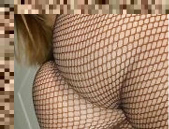 Sienna's Fishnet Ass