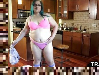 Hot BBW Emo Teen Tgirl