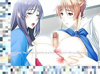 Miwa and Kyouko 1 - Kyonyuu Hitozuma Onna Kyoushi Saimin Keitai Sex Chuudoku App!