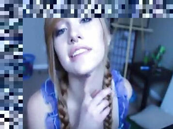 Redhead pigtails babe willing for sex