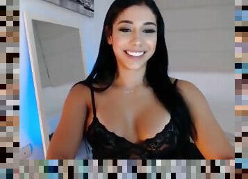 Hot Latina make a complete show on Cam - Part 3