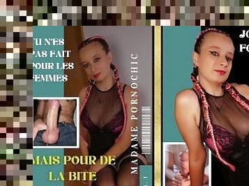 masturbation, gay, française, maîtresse, femme-dominatrice, taquinerie