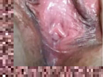 Filled pussy