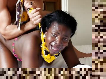 Leaked sex tape with big booty black girlfriend