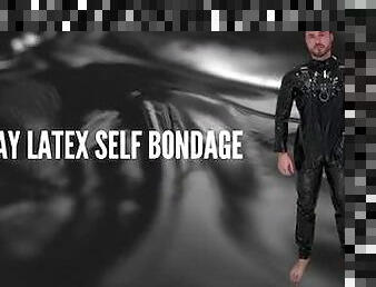 amateur, gay, bdsm, fétiche, latex, solo, bondage, cuir