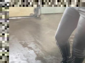 Boots crushing, stomping and walkover pineapple???? full video on JuliaApril @ onlyfans