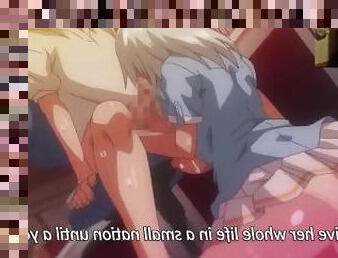 potwór, anime, hentai, siostra, nasienie