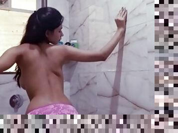 Annie Sharma takes a naked shower