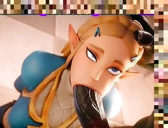 Zelda Princess tells how ganon I fuck her and he put it deep in his throat and give her all your cum