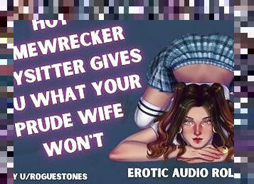 Secret Slut College Girl Babysitter Sucks Your Cock When Your Wife Isn't Home  ASMR Audio Roleplay