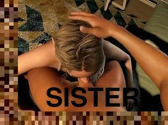 Found Step Sister Masturbating