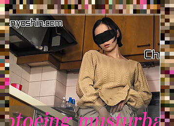 Standing masturbation - Nyoshin