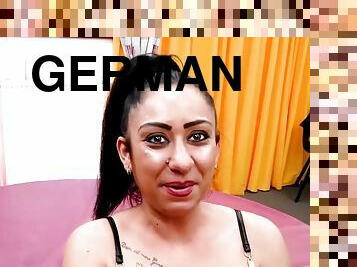 german arab wife get cum facial in swinger club POV