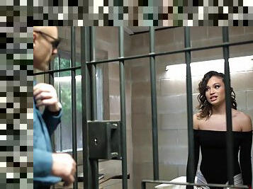 Latina Liv Wild fucks her way out of jail