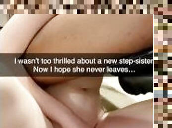 Slutty Alternative Teenage Step-Sister Sucks BBC & Fingers Her Pussy as a Bonding Experiment