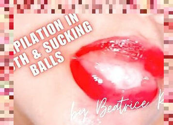 fellation, ejaculation-sur-le-corps, fellation-profonde, compilation, point-de-vue, ejaculation, incroyable, fétiche, boules, brunette
