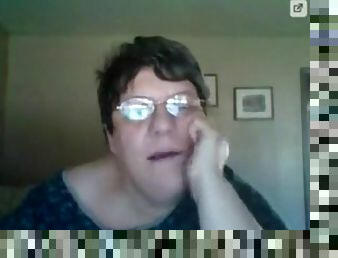 Amateur fat granny on webcam r20