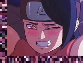 ANAL E ORAL SARADA HENTAI 4K