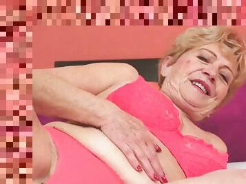 Railed granny cum dumped