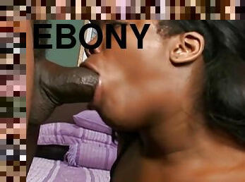 To Reward The Ebony For Taking Every Inch Of His Bbc He Cums On Her