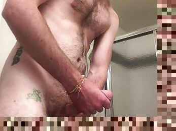 Jerking off with a vibrating toothbrush in my ass