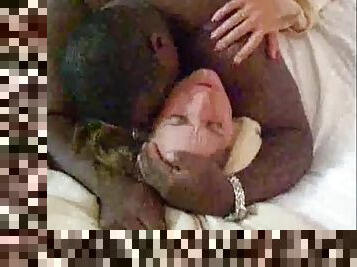 Interracial fuck of his white wife in hotel