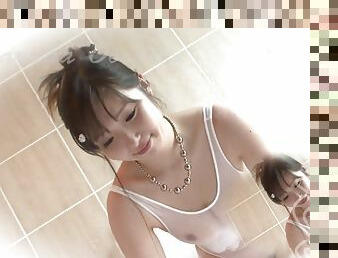 Sexy girl Haruka Oosawa solo girl action!