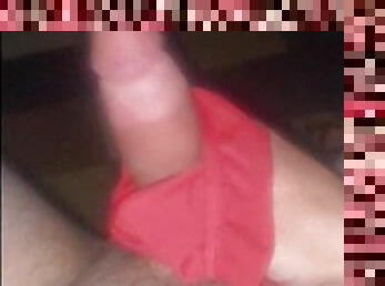 Jerking Off with Ex’s big ass panties