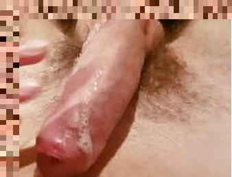 Uncut teen virgin twink sprays a huge load all over himself. Would you lick me clean? ????????????