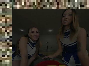 VR Bangers Sorority teen threesome POV HD Porn