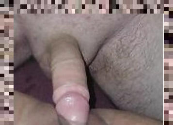 My step brothers big uncut cock made me squirt hard