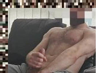 poilue, masturbation, amateur, gay, branlette, secousses, première-fois, solo, musclé