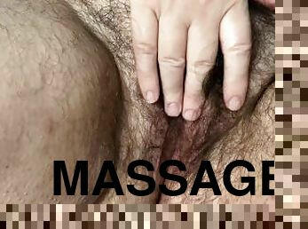 Beautiful tits massage followed by beautiful masturbation
