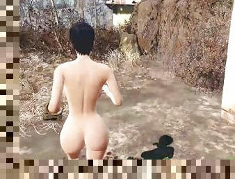 Fallout 4 Rude Awakening Chapter 1 (Exploring Sanctuary Hills) AAF Sex Mods Best xxx Gameplay