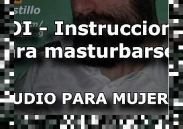 JOI #2 - Instrucciones para masturbarse (sabanas) - Audio para MUJERES - Voz de hombre - Espaa ASMR